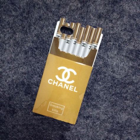 chanel cigarette case iphone 7|chanel iphone case.